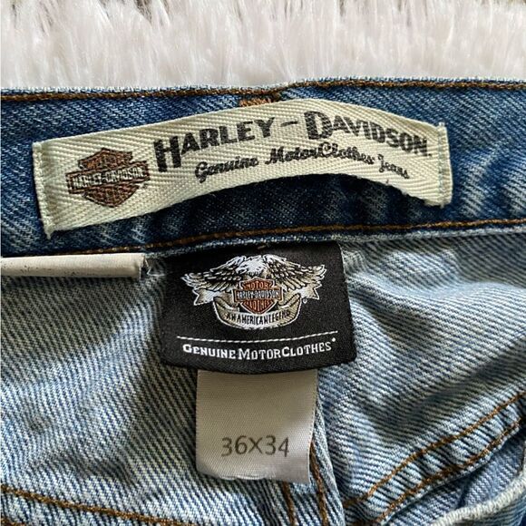Harley Davidson Jeans Mens Size 36x34 - Picture 8 of 8